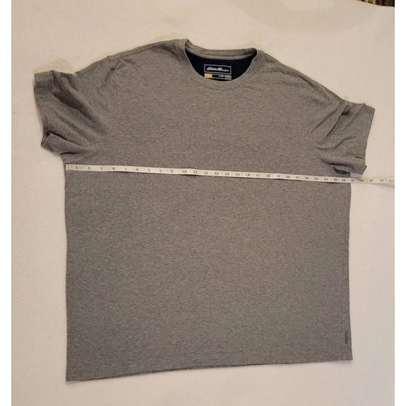 Men's Fit Active Short-Sleeve T-Shirt Light Gray XXL - Picture 8 of 9